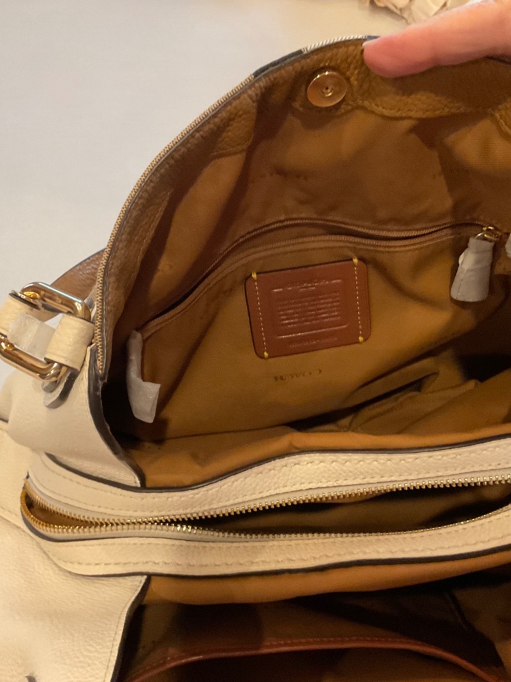 Coach Horse and Carriage Jacquard Edie Shoulder Bag Style number 31698 - Picture 10 of 15